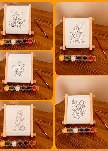 Yepyeni Kaydırmalı Tuval Boyama Etkinliği - Görsel 5