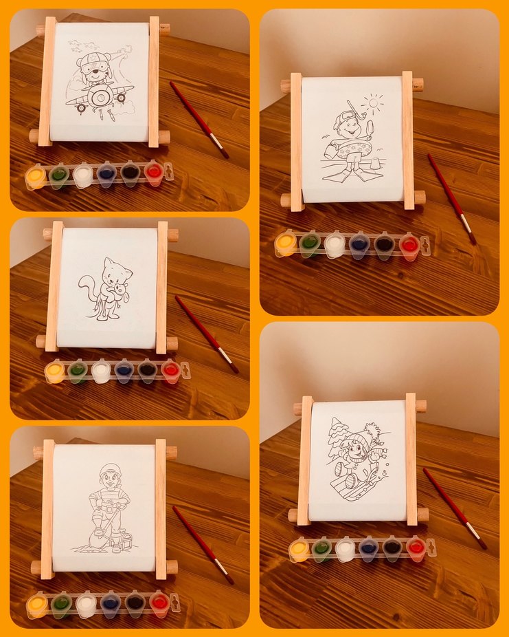 Yepyeni Kaydırmalı Tuval Boyama Etkinliği - Görsel 5