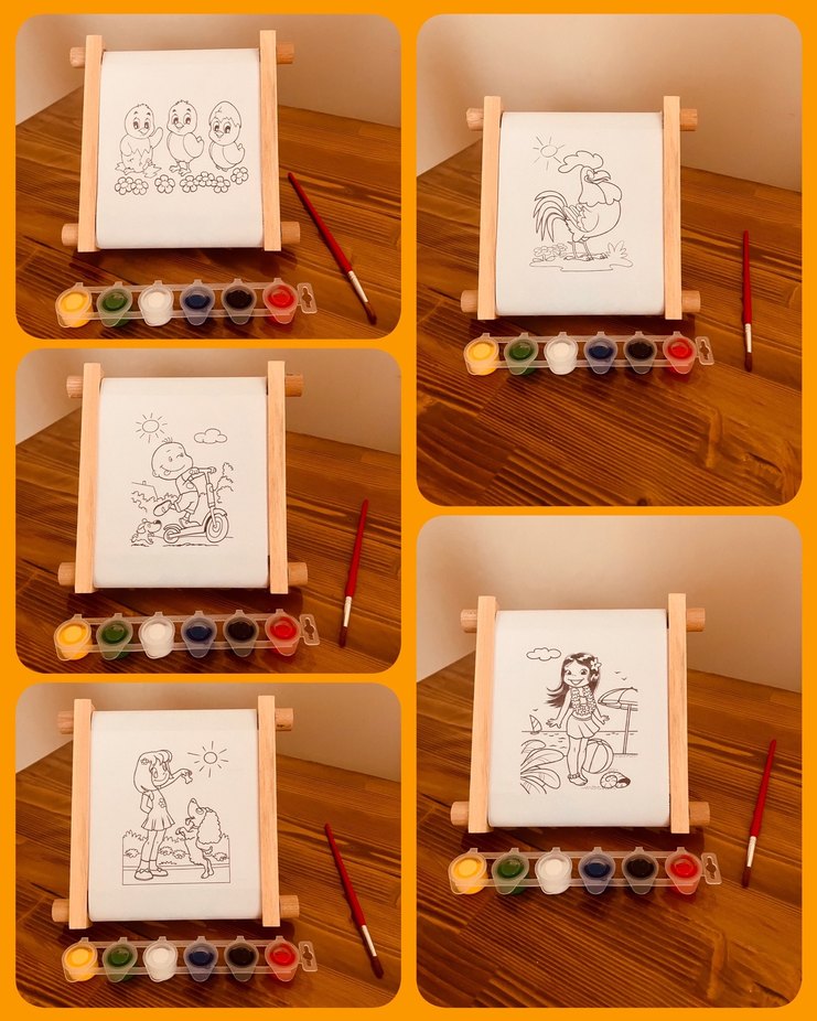 Yepyeni Kaydırmalı Tuval Boyama Etkinliği - Görsel 4