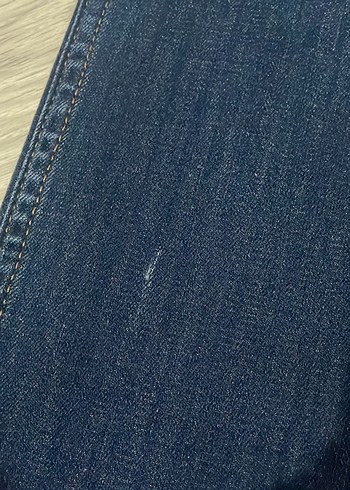 Kadın Lacivert Midi Boy Denim Pantolon - Görsel 4