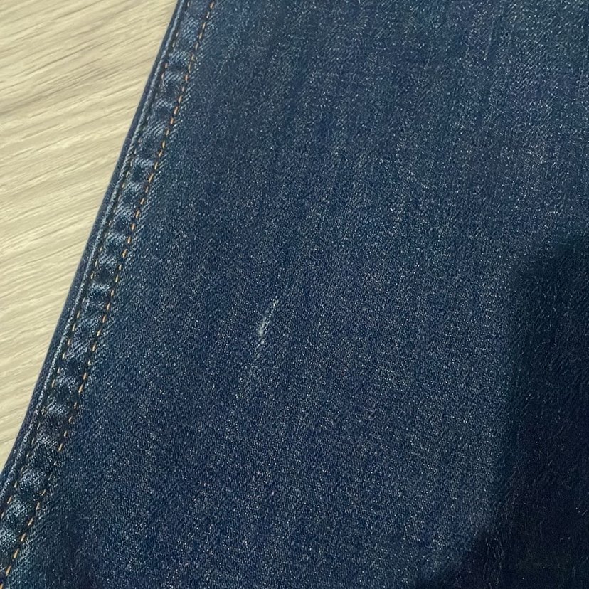 Kadın Lacivert Midi Boy Denim Pantolon - Görsel 4