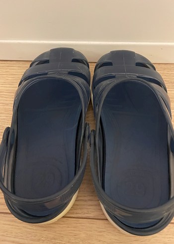 Koyu Mavi Tokalı Erkek Çocuk Terlik - Görsel 5