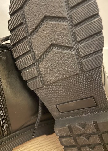 Deri Siyah Gotik Stiletto Topuklu Kadın Bot - Görsel 5