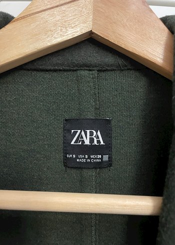 Uzun Koyu Yeşil Kaban - Görsel 3