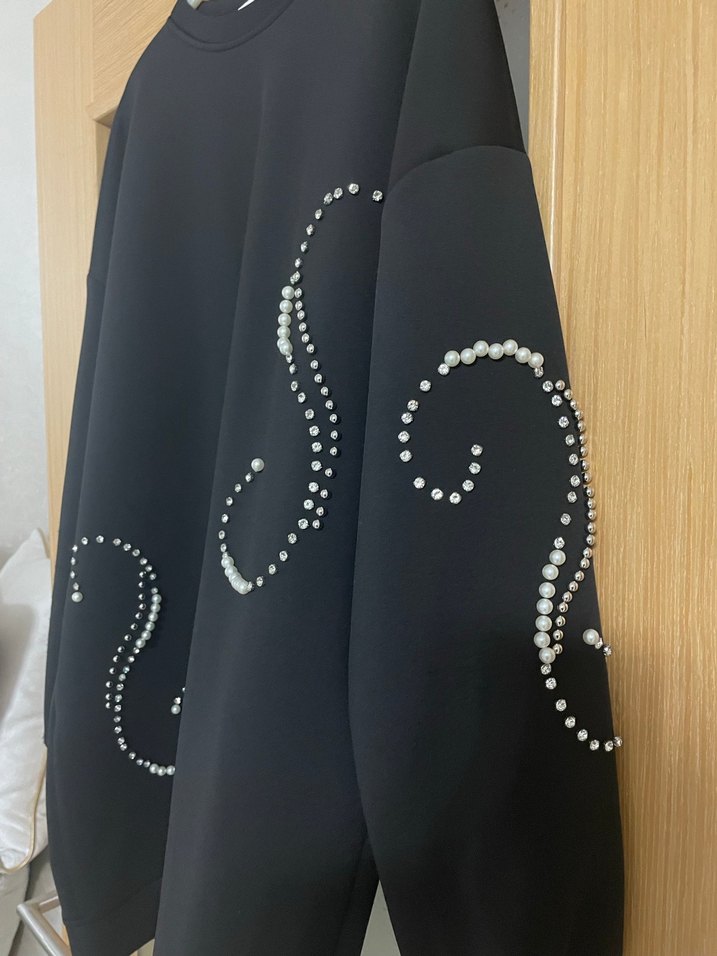 Siyah boncuklu sweet - Görsel 2