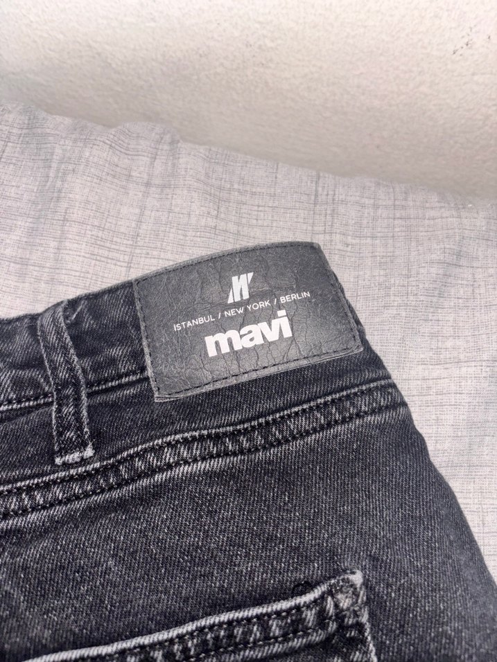 Mavi baggy pantolon - Görsel 5