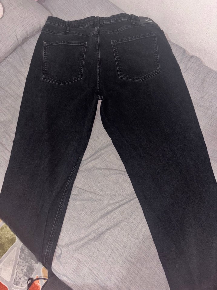 Mavi baggy pantolon - Görsel 3