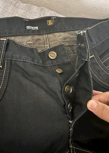 Smog denim baggy pantolon - Görsel 4