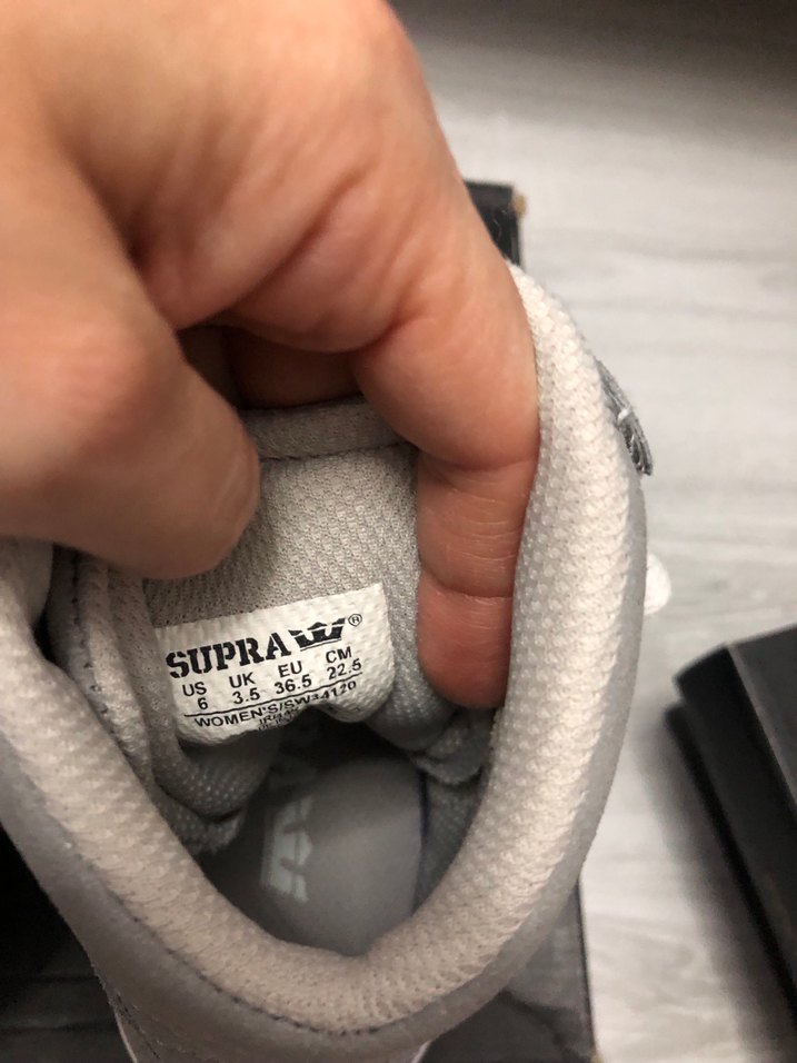 Gri Süet Kadın Dolgu Topuklu Spor Ayakkabı - Görsel 4