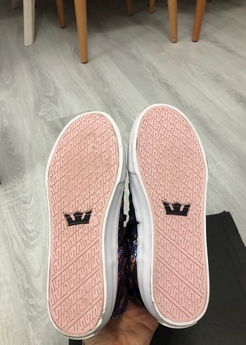 Kadın Çok Renkli Bağcıklı Spor Ayakkabı - Görsel 4