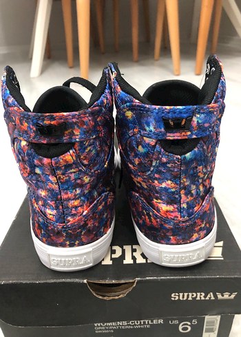 Kadın Çok Renkli Bağcıklı Spor Ayakkabı - Görsel 3