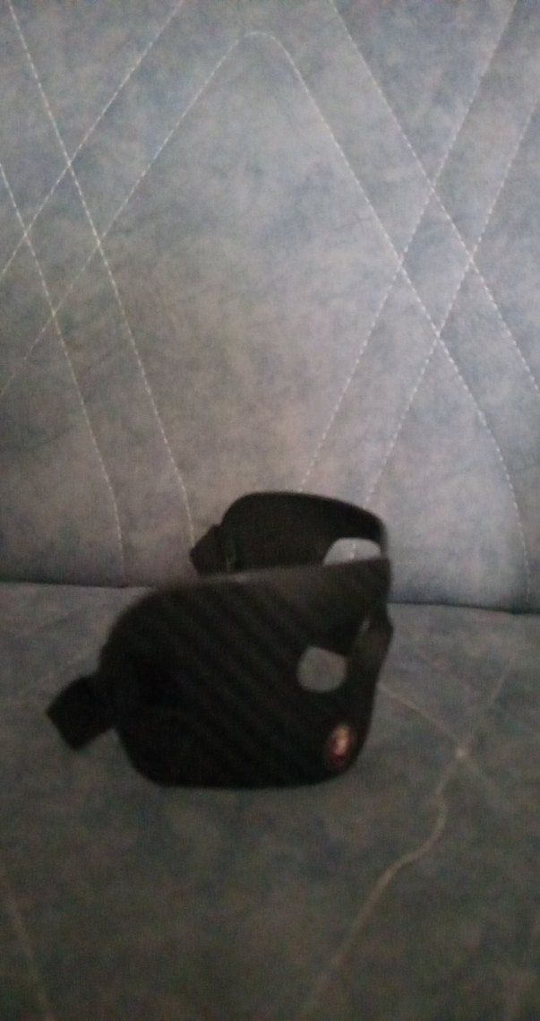 Erkek Siyah Deri Maske - Görsel 2