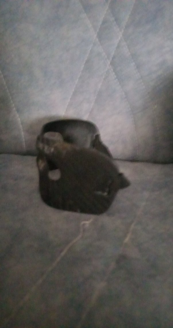 Erkek Siyah Deri Maske - Görsel 3