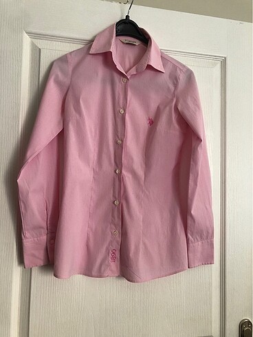 U.S. Polo ASSN. Pembe gömlek