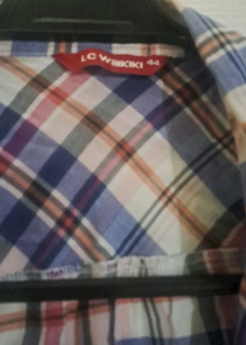 Düğmeli, Kısa Kollu Kadın Gömlek - Görsel 2