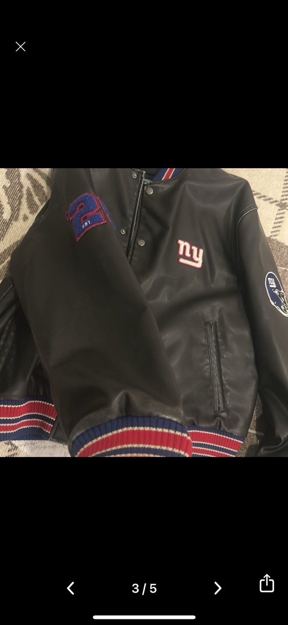 Siyah Deri bomber ceket - Görsel 2