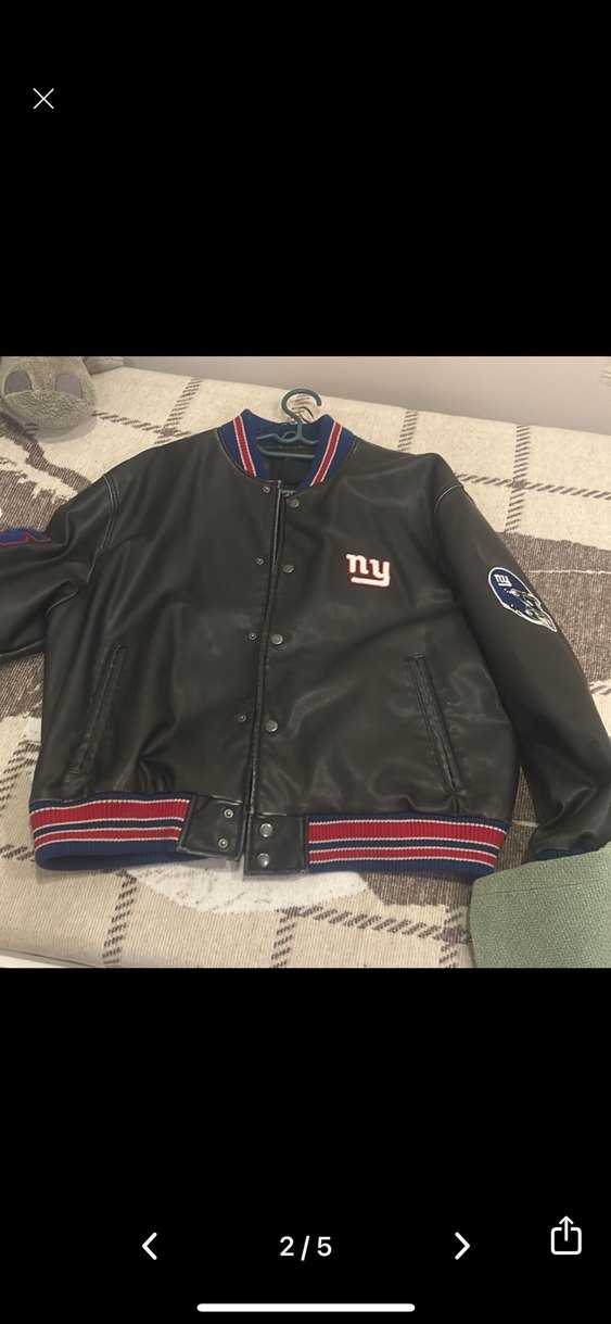 Siyah Deri bomber ceket - Görsel 3