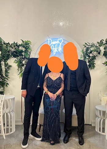 Lacivert Nişan / Abiye Elbise - Görsel 4