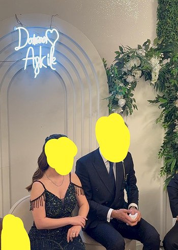 Lacivert Nişan / Abiye Elbise - Görsel 2