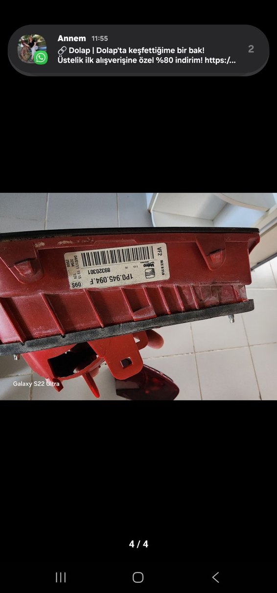 Seat Leon Arka Stoplar - Görsel 4