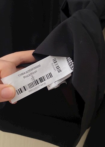 Kadın Siyah Kapüşonlu Fermuarlı Sweatshirt - Görsel 3