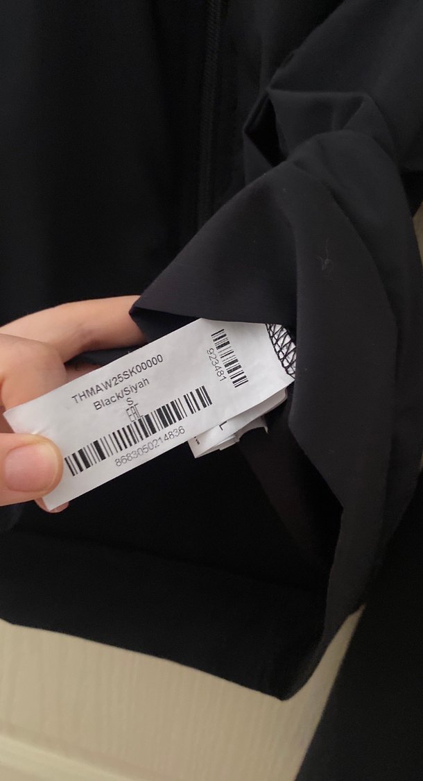 Kadın Siyah Kapüşonlu Fermuarlı Sweatshirt - Görsel 3