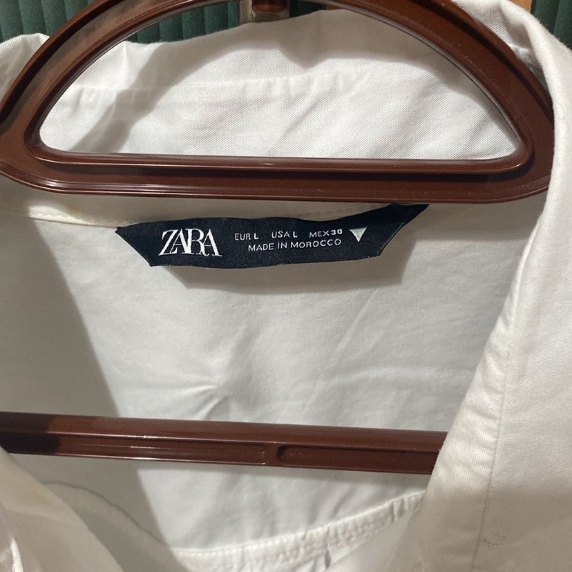 Beyaz Kumaş Gömlek Kadın - Görsel 2