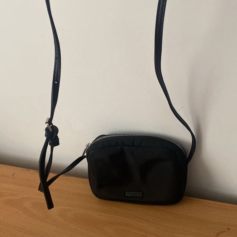 Siyah Fermuarlı Kadın Çapraz Çanta - Görsel 2