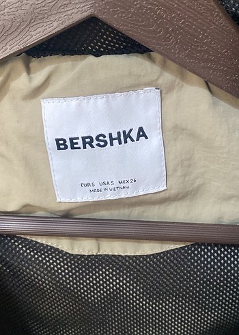 Bershka Haki Kadın Yağmurluk - Görsel 2