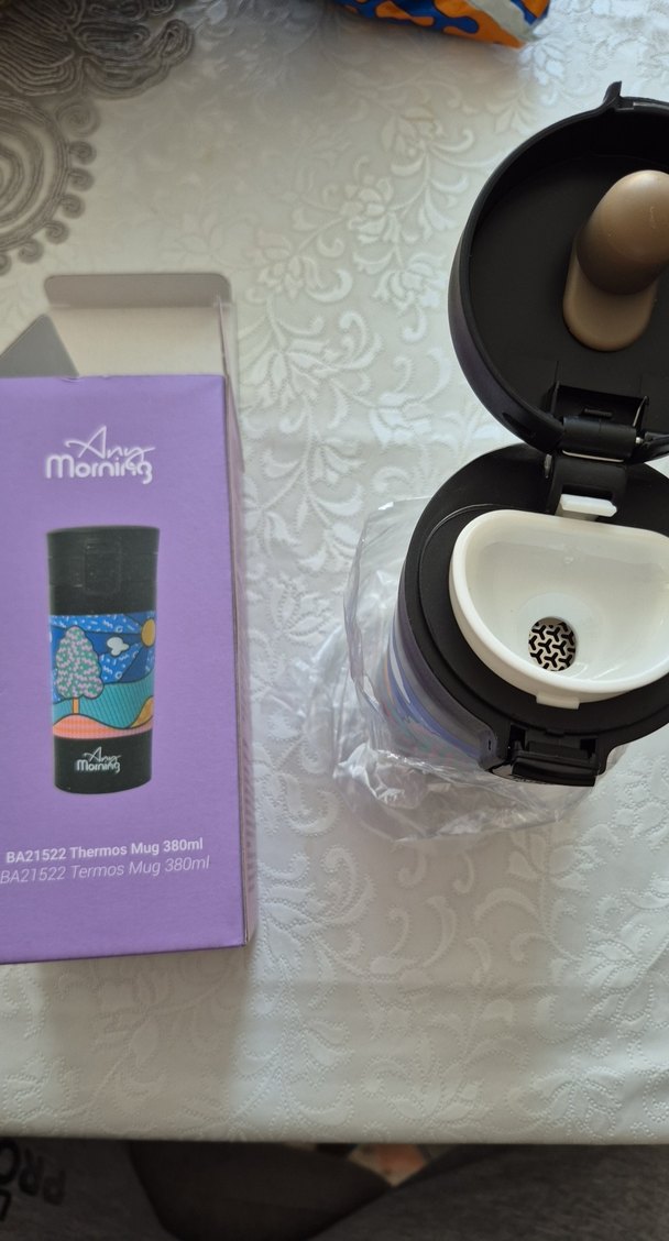 Renkli Desenli Termos - Görsel 3