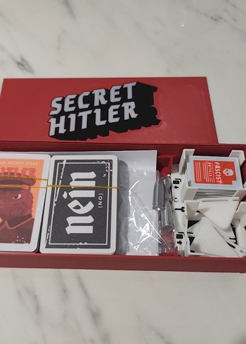 Secret Hitler kutu oyunu pnp 3d parçalı - Görsel 2