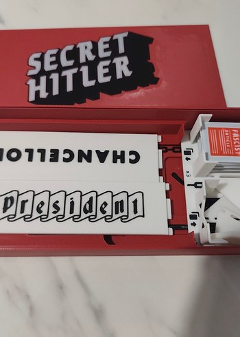 Secret Hitler kutu oyunu pnp 3d parçalı - Görsel 3