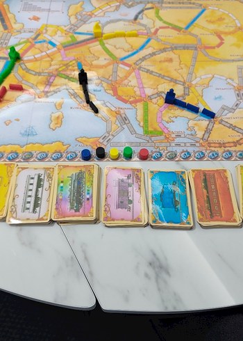 ticket to ride Europa kutu oyunu pnp - Görsel 5