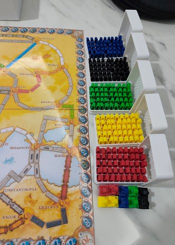 ticket to ride Europa kutu oyunu pnp - Görsel 4