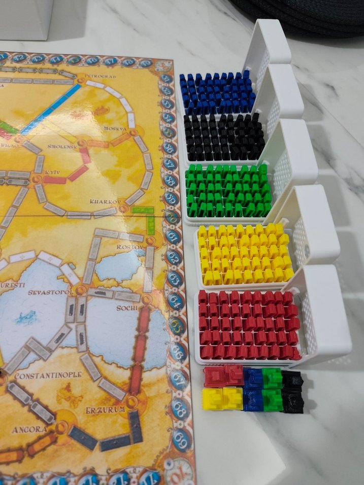 ticket to ride Europa kutu oyunu pnp - Görsel 4