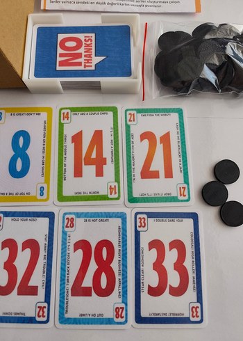 No Thanks! Kart Oyunu pnp - Görsel 2