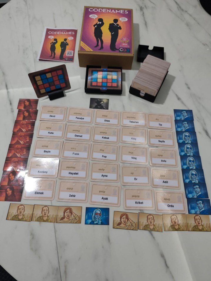 Codenames Kart Oyunu -pnp - Görsel 5