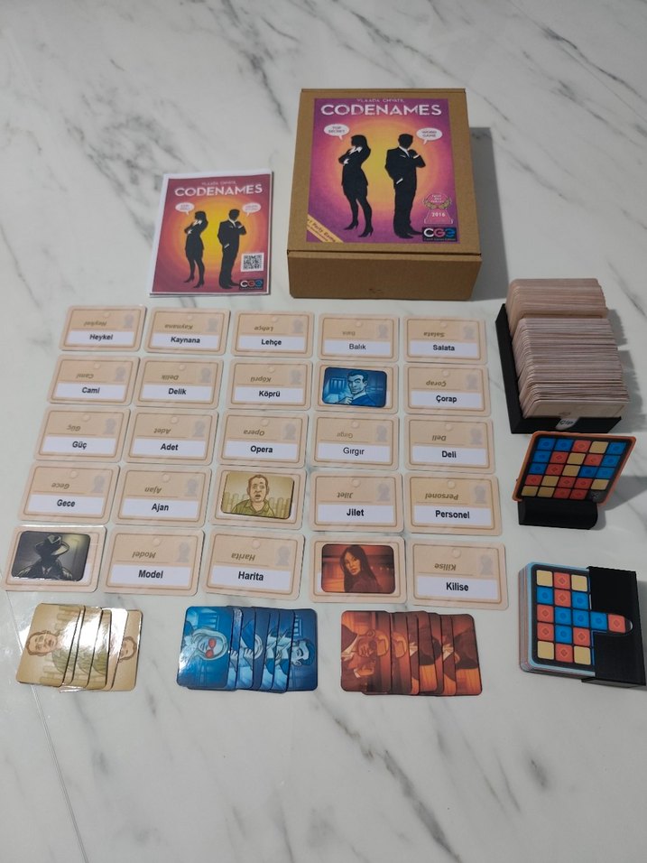 Codenames Kart Oyunu -pnp - Görsel 4