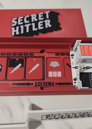 Secret Hitler kutu oyunu pnp 3d - Görsel 4
