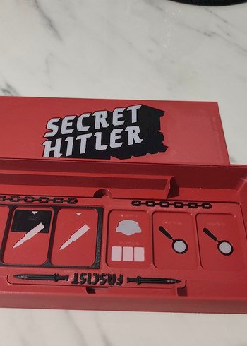 Secret Hitler kutu oyunu pnp 3d - Görsel 5