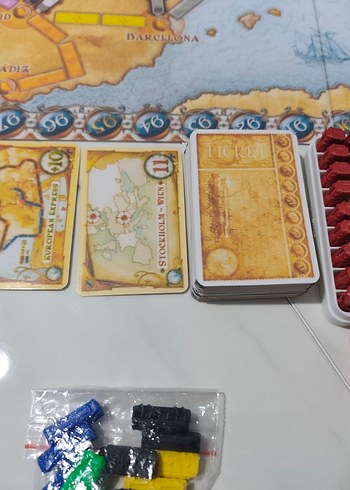 ticket to ride Europa kutu oyunu pnp - Görsel 6