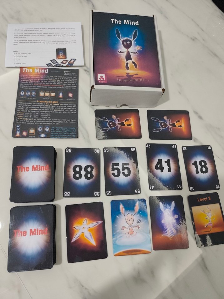 The Mind Kart Oyunu pnp - Görsel 3