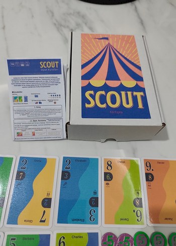 Scout kutu oyunu pnp - Görsel 2