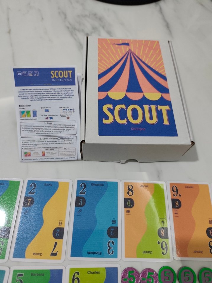 Scout kutu oyunu pnp - Görsel 2