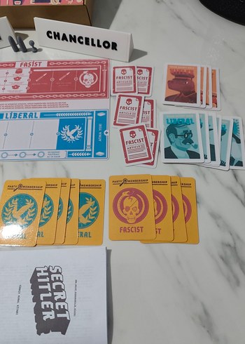 Secret Hitler kutu oyunu pnp - Görsel 4