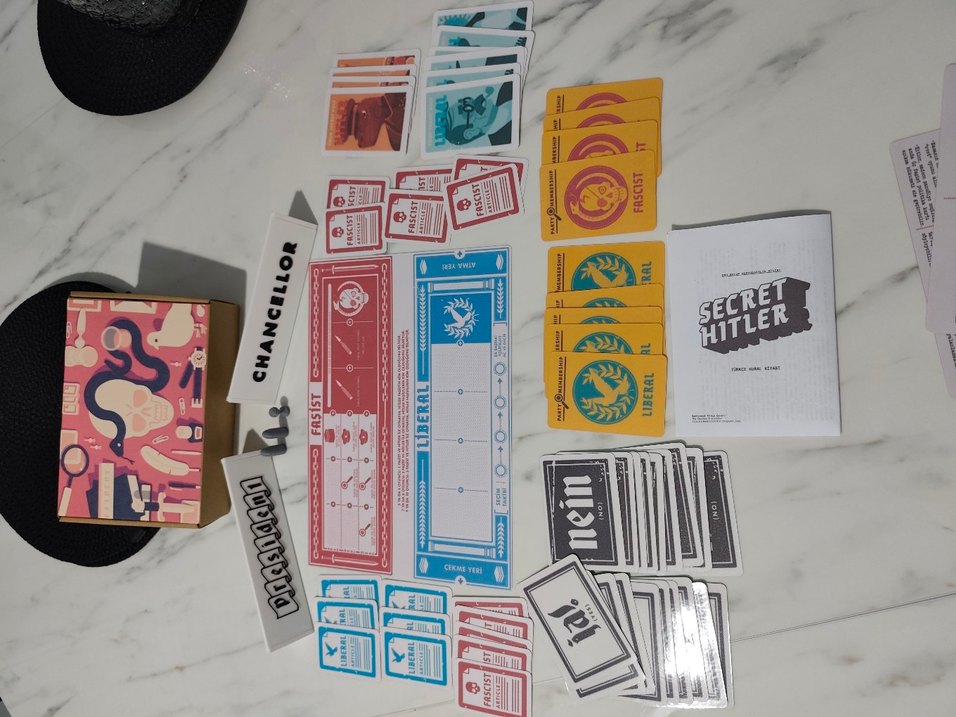 Secret Hitler kutu oyunu pnp - Görsel 2