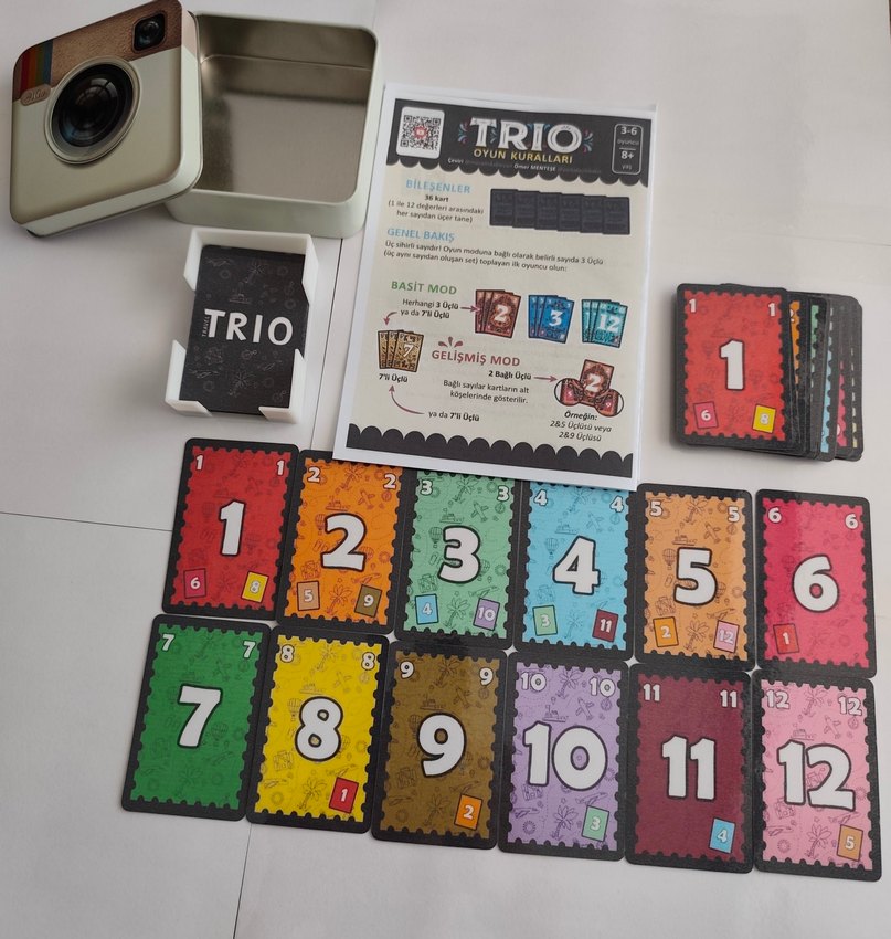 Trio kutu oyunu pnp - Görsel 2