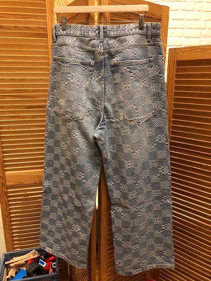 Viral/Trend Desenli Erkek/Kadın Zara/Bershka Kot Jean Pantolon - Görsel 3