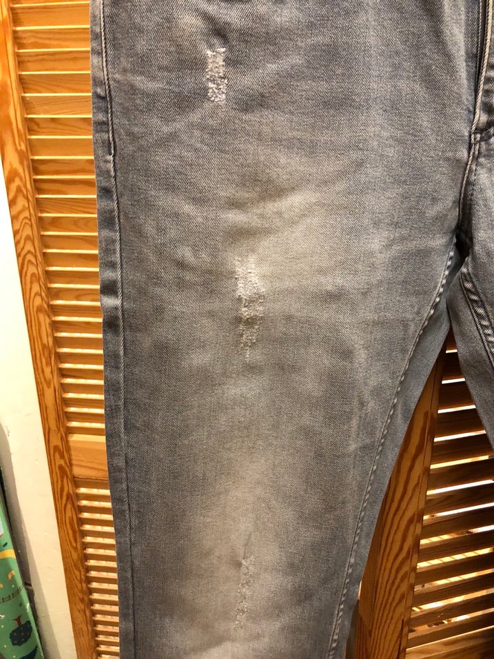 FABRİKA Gri Erkek Denim Pantolon - Normal Kesim - Görsel 3