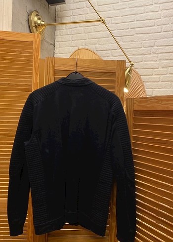 ZARA Siyah Süet Biker Ceket, Fermuarlı, Regular Fit - Görsel 4